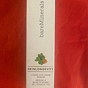 bareMinerals SKINLONGEVITY LONG LIFE HERB SERUM Anti-aging 1oz /30 ML